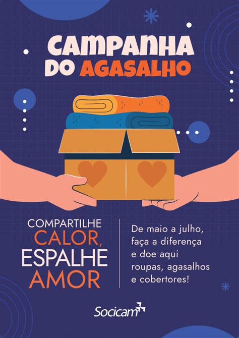 Doe Para A Campanha Do Agasalho Da Socicam