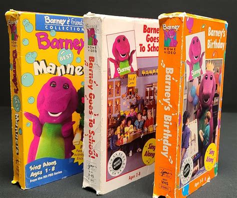 Happy Birthday Barney Vhs Ebay