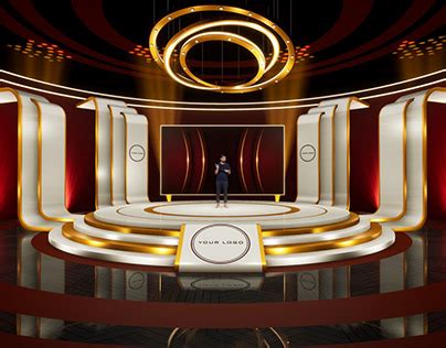 Virtual Stage Design Talent Show Behance