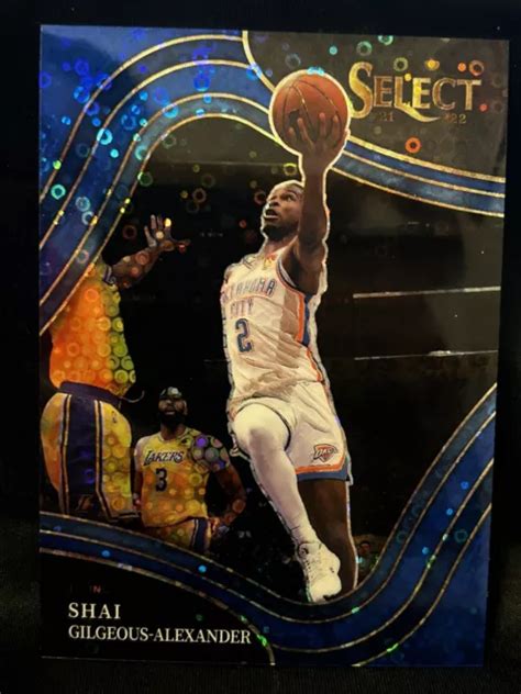 SHAI GILGEOUS ALEXANDER 2021 Select Courtside bleu discothèque eBay 1 1