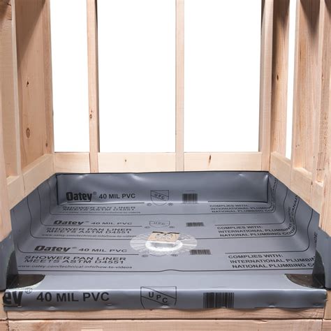 Oatey Pvc Shower Pan Liner Kit