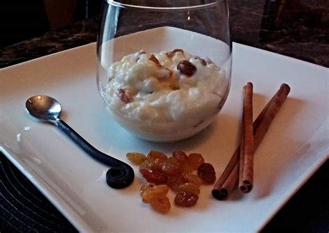 Rum Raisin Rice Pudding Recipe By Taylor Topp Cookpad