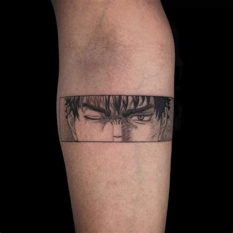 Guts Face Slider Tattoo - TATTOOGOTO