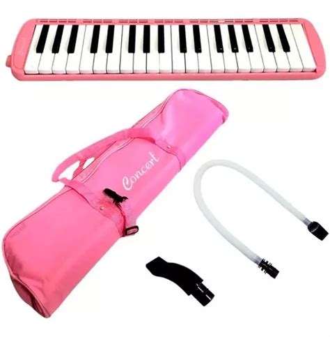 Escaleta Concert M37 Pk Rosa 37 Teclas Bag Frete grátis