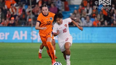 Hasil Uji Coba Timnas Putri Indonesia Vs Belanda Claudia Scheunemann