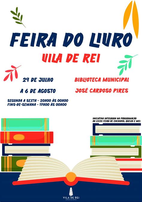 Vila De Rei Feira Do Livro Regressa Biblioteca Municipal Durante A