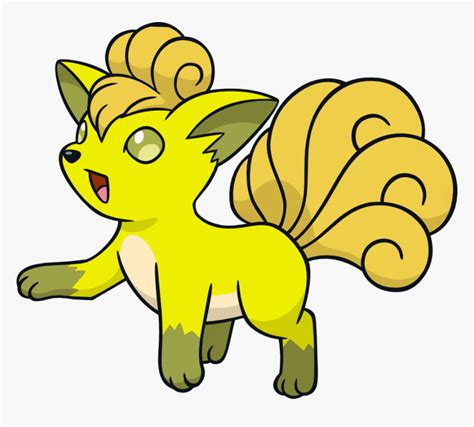 Shiny Vulpix Dw - Shiny Vulpix, HD Png Download - kindpng