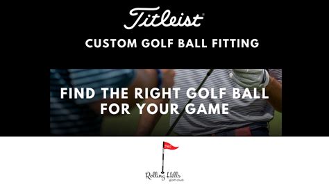 Titleist Golf Ball Fitting - 12/20 - Rolling Hills Golf Course