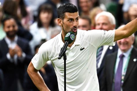 Novak Djokovic Complains That Wimbledon Crowd Booed Him ‘you Guys Can