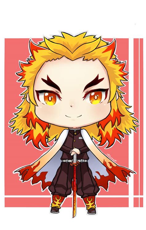 Chibi Kyoujurou Rengoku ( Kimetsu no Yaiba ) by ThenameisNoName on ...