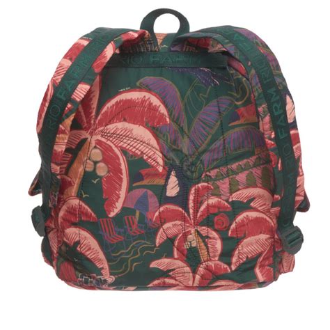 Mochila Farm Pipoca Estampada Coqueiro Carioca Dom Store Multimarcas