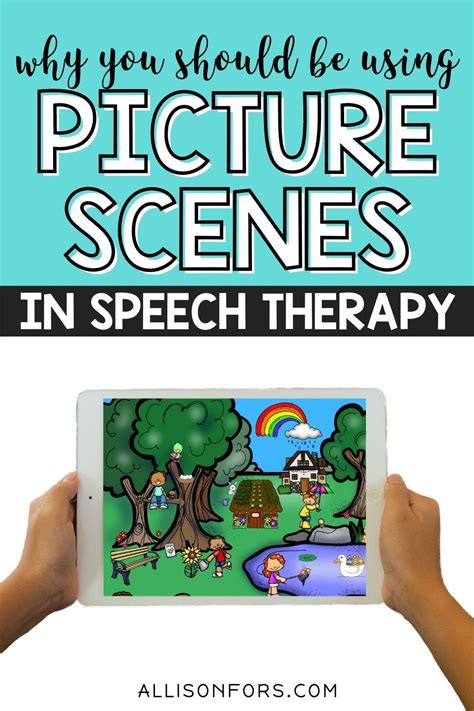 Picture Scenes Are A Great Way To Target Conversation Skills In Speech