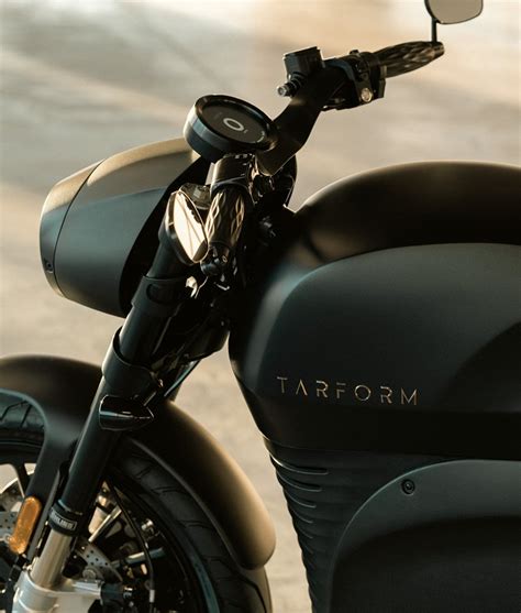 A New Breed Of Luxury Electric Motorcycles Tarform Motorcycles