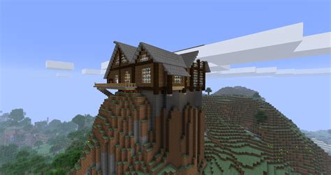 Minecraft Mountain Cabin