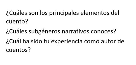 Cómo Escribir Un Cuento Nueva Escuela Mexicana