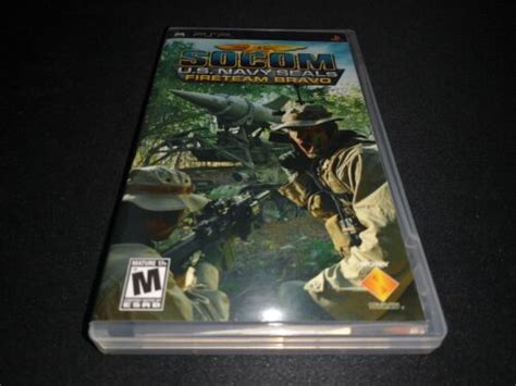 Socom U S Navy Seals Fireteam Bravo Bl Playstation Portable Psp Ln