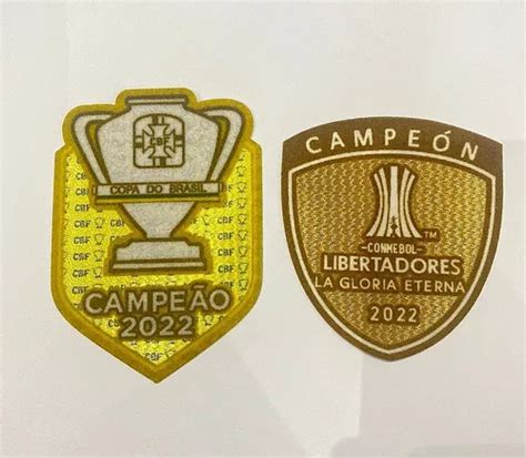 Kit Patch Campeao Libertadores E Copa Brasil Parcelamento Sem Juros