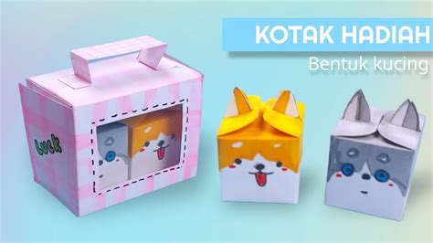 Kotak Kado Mini Lucu Cara Membuat Kotak Hadiah Mini Dari Kertas