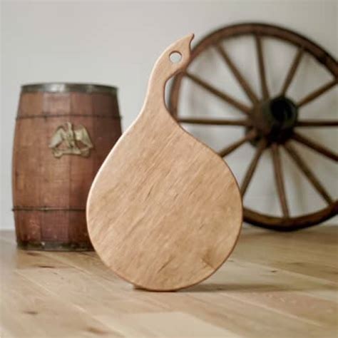 Round Wood Cutting Board Walnut Cherry Maple By Crafted Glory Wescover Serveware