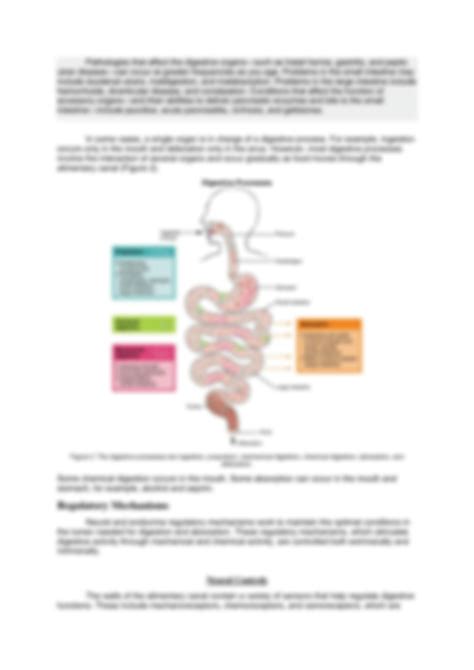 SOLUTION Digestive System Processes And Regulation Studypool