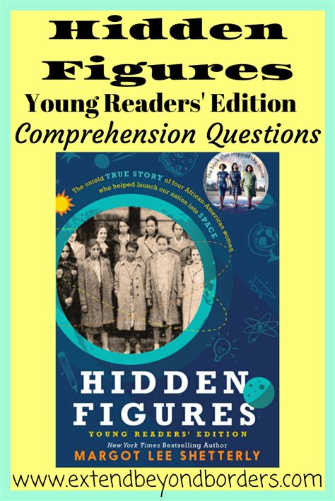 Hidden Figures Comprehension Questions For Young Readers Hidden