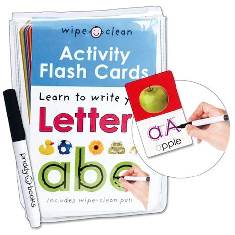 Activity Flash Cards Learn To Write Your Letters Scholastic Shop