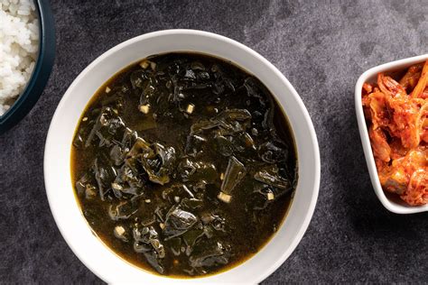 Simple Korean Seaweed Birthday Soup Recipe Korean Seaweed Soup