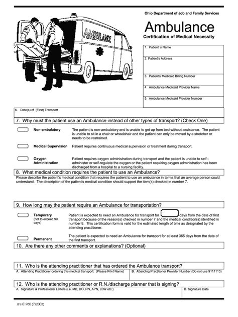 OH JFS 01960 2003-2022 - Fill and Sign Printable Template Online | US ...