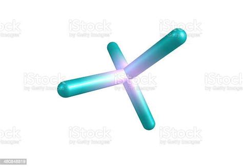 Tetrachloromethane Molecular Structure Isolated On White Stock Photo ...