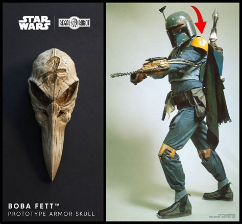 NEW! That's no Mysthosaur! Boba Fett's prototype skull symbol! - Regal Robot