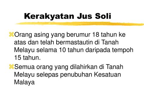 jus soli malaysia - Dan Russell