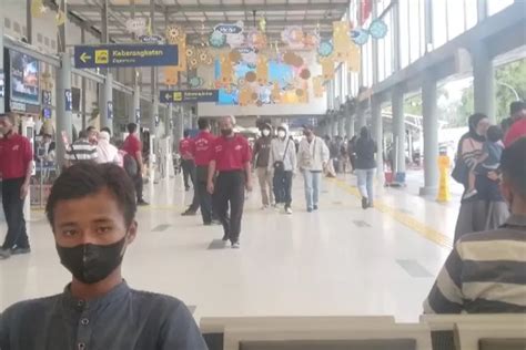 6 Ribu Penumpang Kereta Tinggalkan Jakarta Dari Stasiun Senen KAI Daop