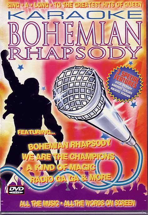 Karaoke Bohemian Rhapsody The Hits Of Queen 2002 Dvd