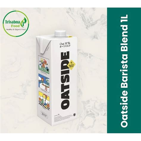 Jual Oatside Oat Milk Barista Blend L Shopee Indonesia