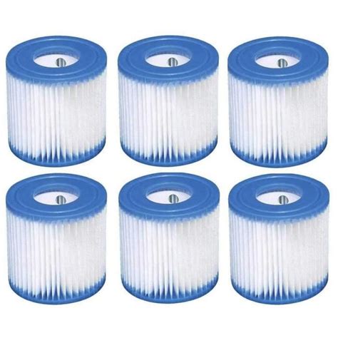 Filtration Intex Lot De Cartouches De Filtration Type H Blanc