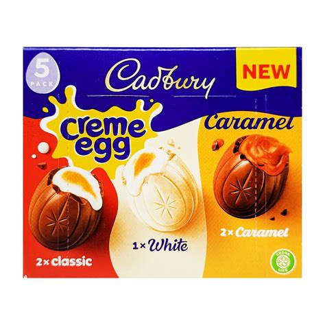 Cadbury Mixed Creme Egg 5 Pack 5 X 40g Blightys British Store