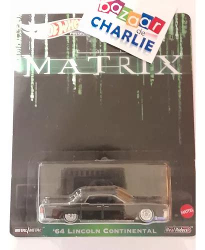 Hot Wheels Premium Matrix Lincoln Continental MercadoLibre