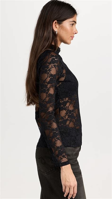 Endless Rose Floral Lace See Through Top Shopbop