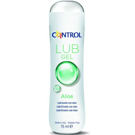 CONTROL LUB GEL LUBRICANTE CON ALOE 75 ML Seductime Sex Shop