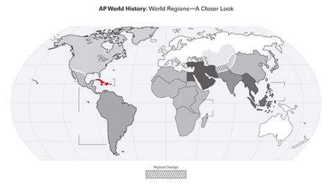 Ap world history regions flashcards