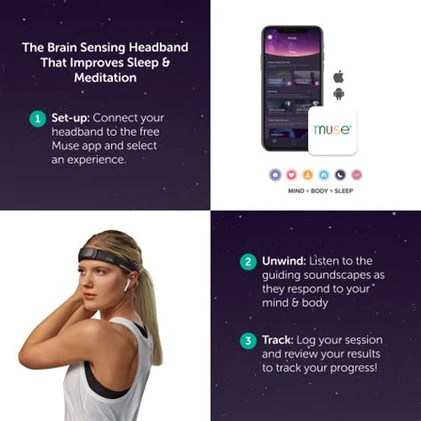 MUSE S Gen 1 The Brain Sensing Headband Overnight Sleep Tracker