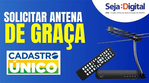 ANTENA DIGITAL GRÁTIS Como solicitar antena digital de graça YouTube