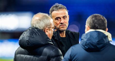 Psg Luis Enrique Valide Un Crack Pist Par Luis Campos