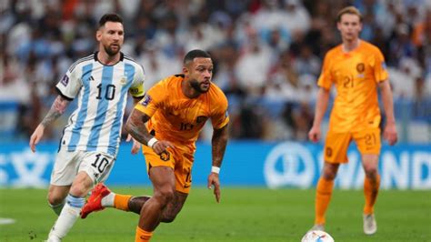 Hasil Belanda Vs Argentina Lionel Messi Buat Assist De Oranje