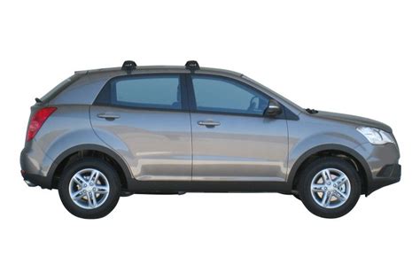 Dachtr Ger Ssangyong Kgm Korando C Yakima Schwarz Carparts