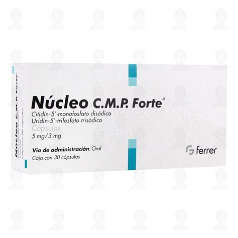 Comprar Núcleo C M P Forte 5 0 3 0mg 30 Cápsulas Farmacia Prixz