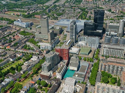 Aerophotostock Rotterdam Luchtfoto Schouwburgplein Het Calypso