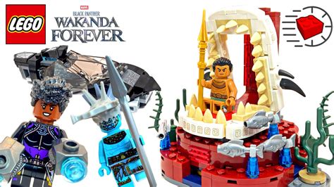 Lego Black Panther Wakanda Forever King Namor S Throne Room Speed