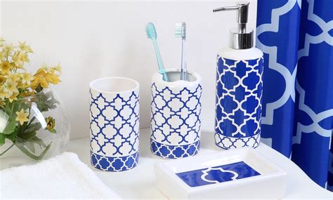 Bright Blue Bathroom Accessories – Rispa