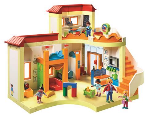 Playmobil City Life Sunshine Preschool Amazon Co Uk Toys Games